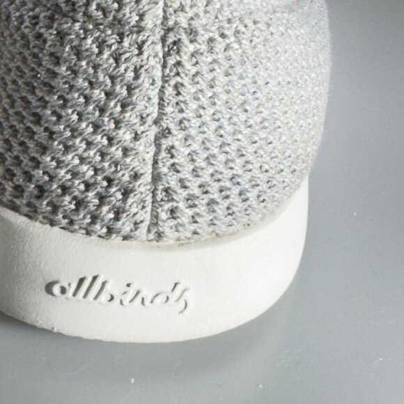 ALLBIRDS Tree Piper Runners Lightweight Knit Grey Sneakers Women's Size 10 - Picture 8 of 10